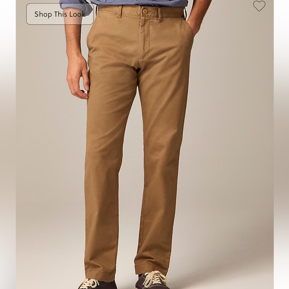 J crew river brown 770™ Straight-fit stretch chino pant